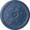 Ekena Millwork Luton Ceiling Medallion (Fits Canopies up to 3 1/2"), Hand-Painted Americana, 21"OD x 2"P CM21LUAMF - alternate 1